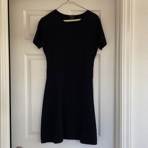 Theory fit and flare dress